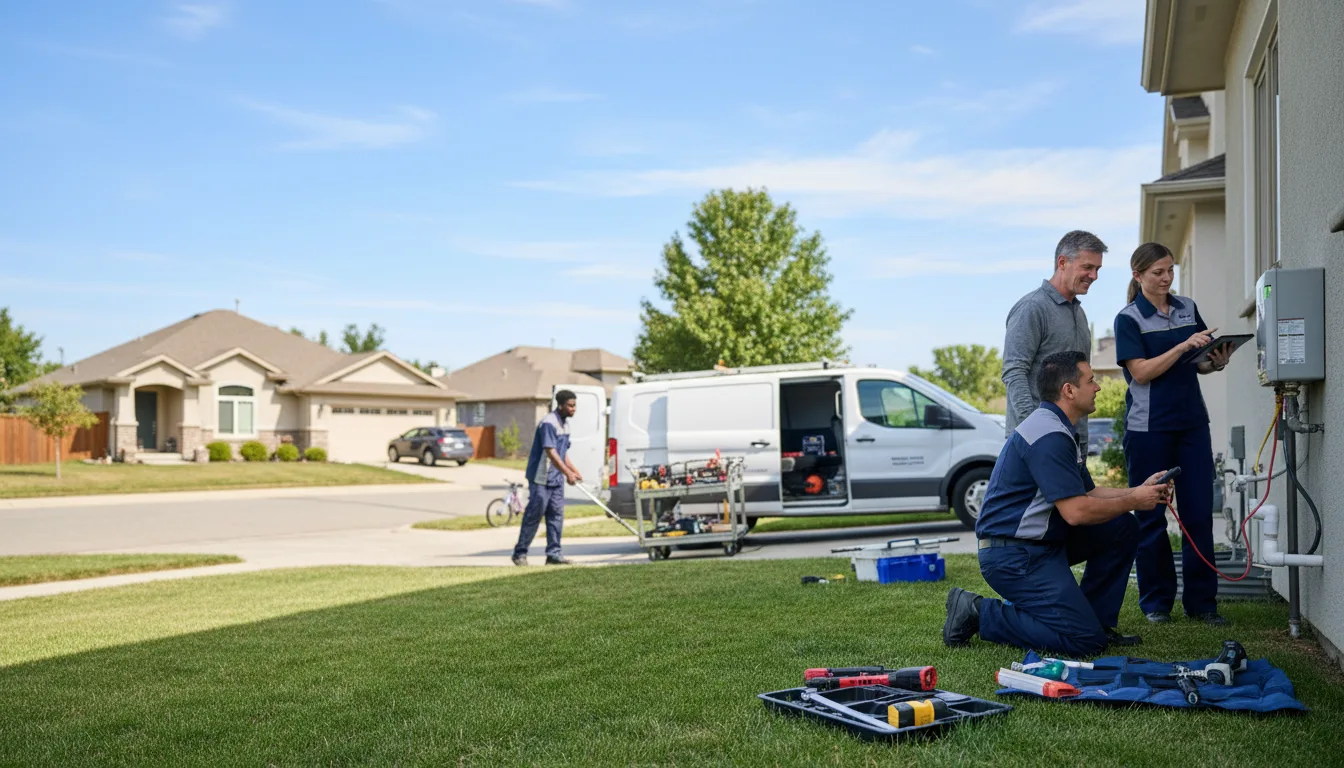 Tankless water heater service in Kodak, TN